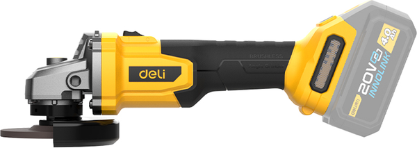 Угловая шлифовальная машина Deli EDC602Z + З/У EDL-CD20A2E- фото3