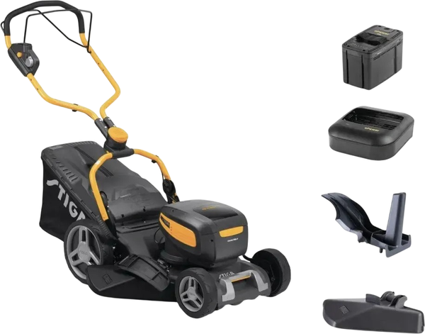 Газонокосилка аккумуляторная STIGA Combi 748e V Kit / 2L0487978/ST3- фото