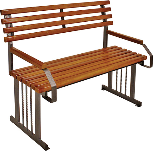Скамья садовая Комплект-Агро Мадрид 1.2 KA5511- фото