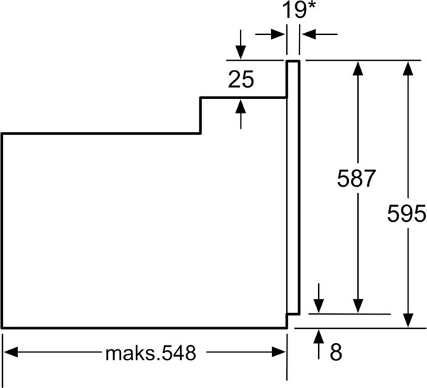 Электрический духовой шкаф Bosch Serie 4 HBF514BB1T- фото8