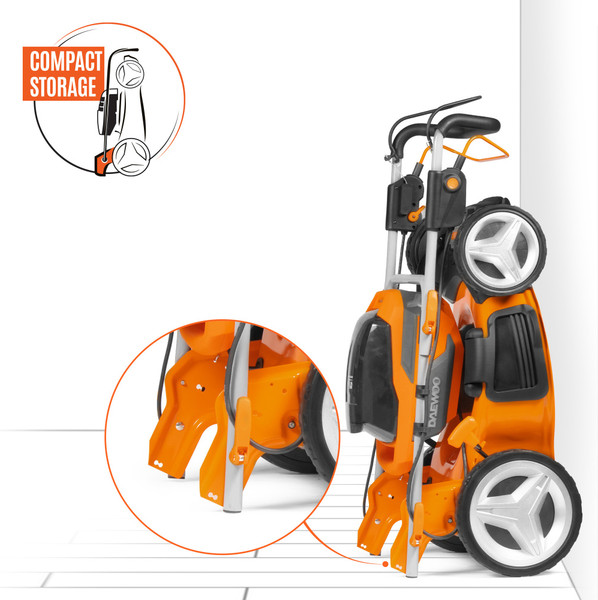 Газонокосилка аккумуляторная Daewoo Power DLM 5042Li-S Set- фото3