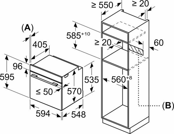 Электрический духовой шкаф Bosch Serie 4 HBA514BS3- фото10