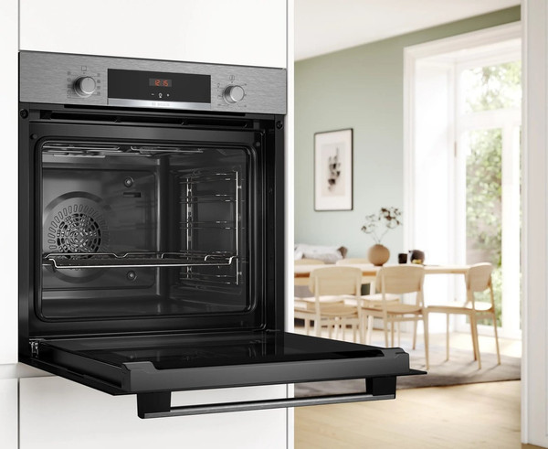 Электрический духовой шкаф Bosch Serie 4 HBA514BS3- фото6