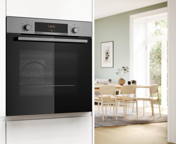 Электрический духовой шкаф Bosch Serie 4 HBA514BS3- фото7