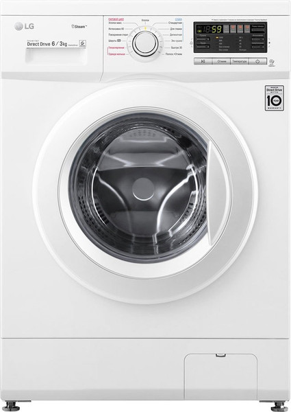 Стирально-сушильная машина LG F1296CDS0X- фото