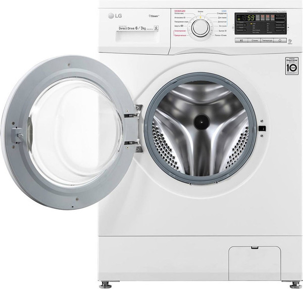Стирально-сушильная машина LG F1296CDS0X- фото6