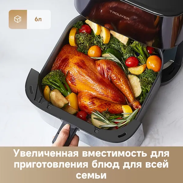 Аэрогриль Trouver Air Fryer FD10s Pro- фото5