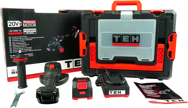 Угловая шлифовальная машина TEH LG125M-1B- фото2