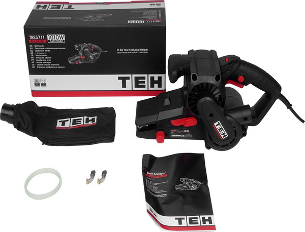 Ленточная шлифовальная машина TEH TBS3711- фото7