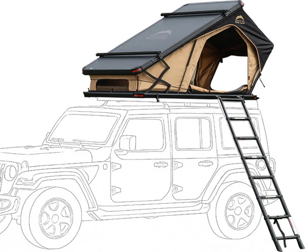 Палатка на крышу автомобиля Wild Land Bush Cruiser 140 V2 Pro ECO / 900006-0002-0010