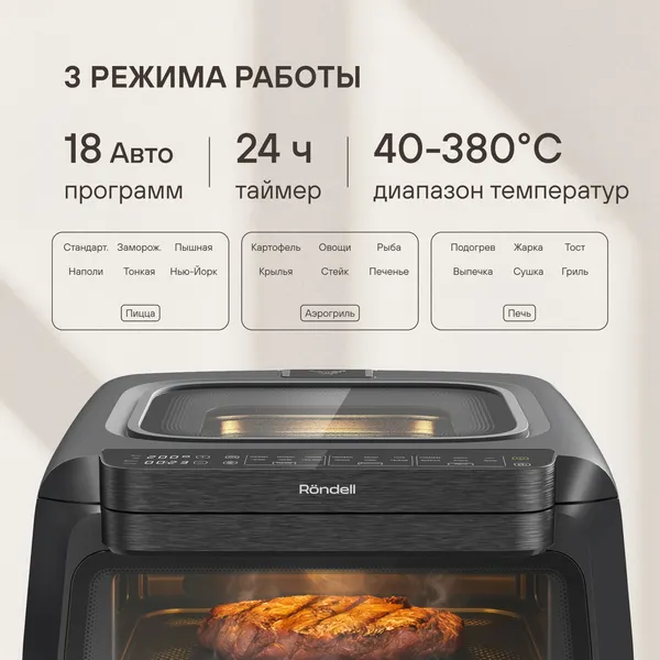 Аэрогриль Rondell RDE-AF111- фото8