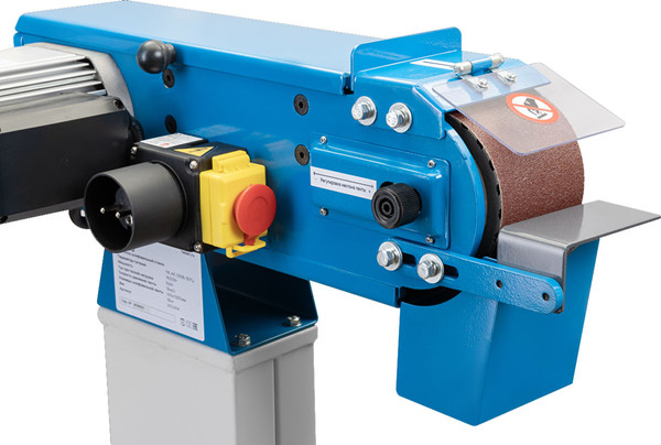 Шлифовальный станок по металлу HEDEN Ленточный SF-100- фото4