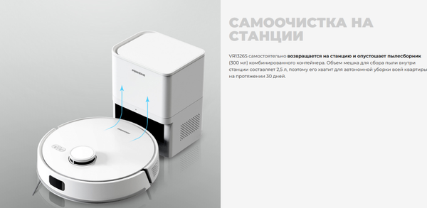 Робот-пылесос Redmond VR1326S- фото3