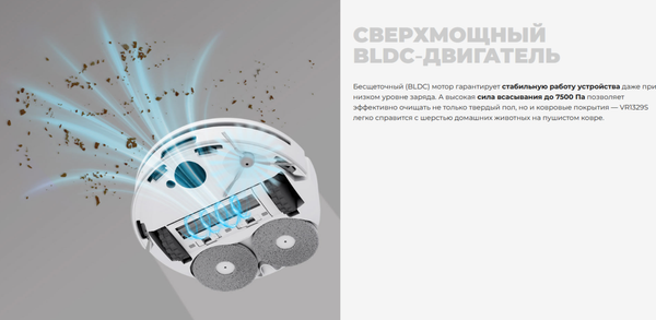 Робот-пылесос Redmond VR1329S- фото3