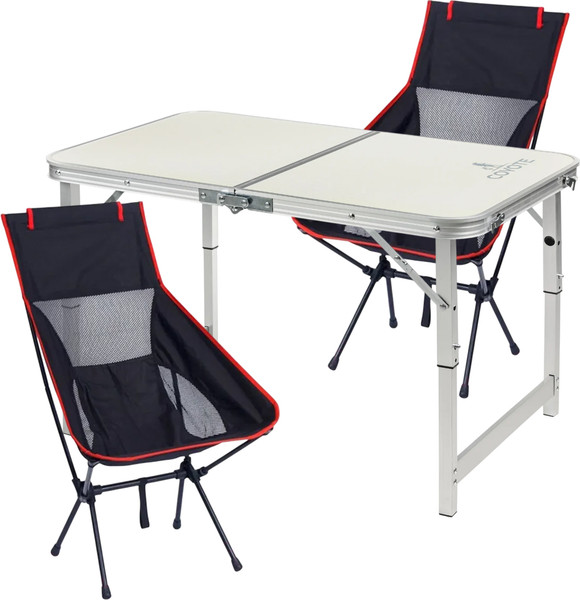 Комплект складной мебели Coyote Стол HYT003 50x80см + Кресло OG2967B- фото