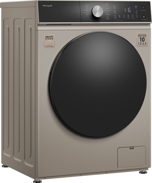 Стирально-сушильная машина Weissgauff WMD 61211 D Inverter Steam Champagne- фото3