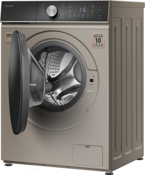Стирально-сушильная машина Weissgauff WMD 61211 D Inverter Steam Champagne- фото5