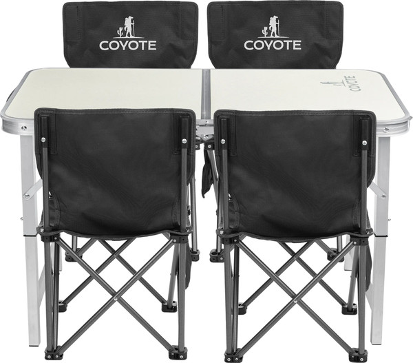 Комплект складной мебели Coyote Стол HYT003 50x80см + Стул HYL003S- фото