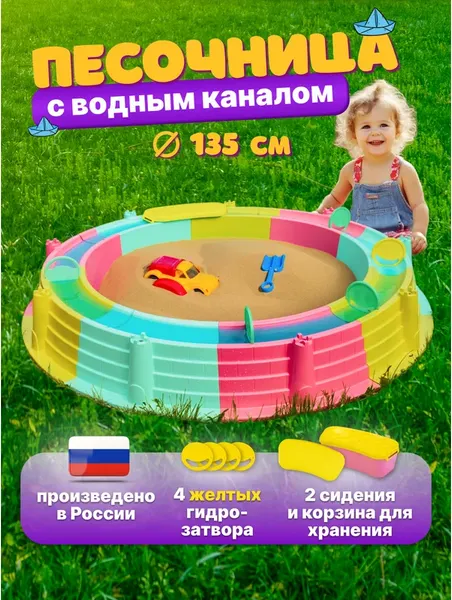 Песочница Козырь 6192026- фото3