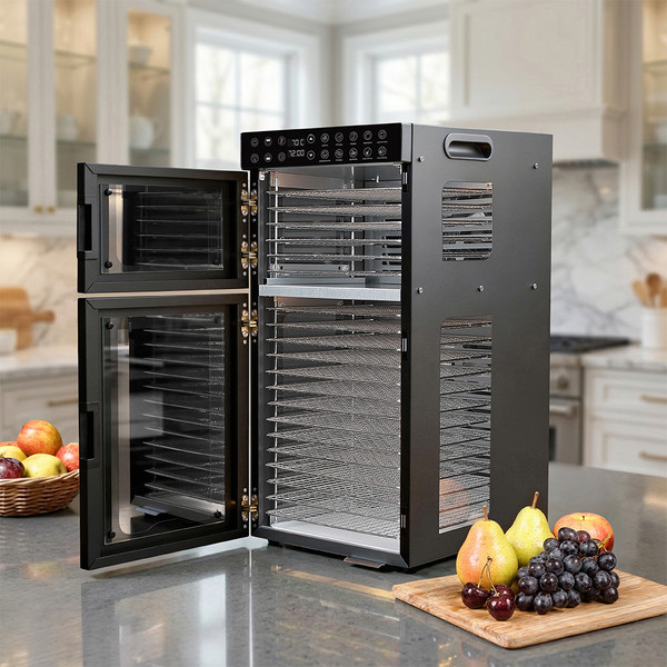Сушильный шкаф для овощей и фруктов Meyvel MDH20-1S2- фото4