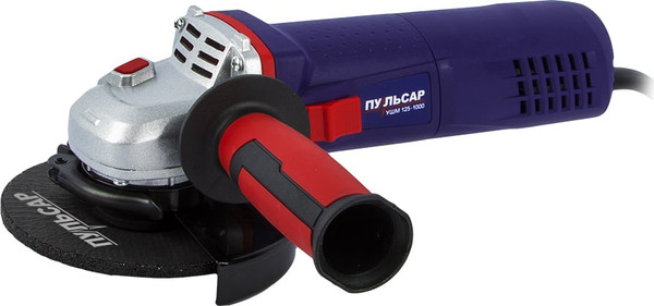 Угловая шлифовальная машина Пульсар УШМ 125-1000ЭC / 792-452- фото