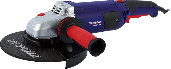 Угловая шлифовальная машина Пульсар УШМ 230-2100 / 792-483- фото