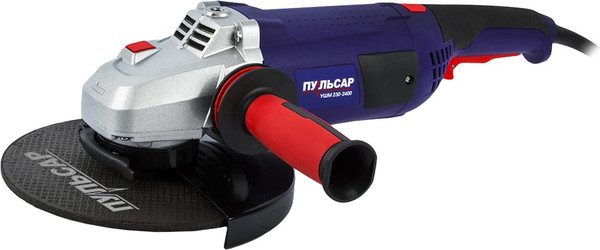 Угловая шлифовальная машина Пульсар УШМ 230-2400 / 792-490- фото