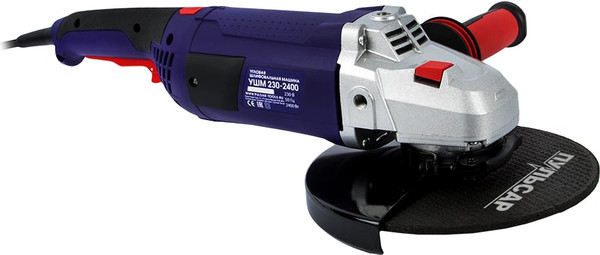 Угловая шлифовальная машина Пульсар УШМ 230-2400 / 792-490- фото2