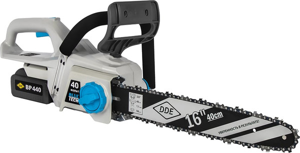Пила цепная аккумуляторная DDE BlueTech CSB 400-16 / 912-389- фото6