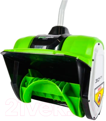 Снегоуборщик аккумуляторный Greenworks GD40SSK2 40V / 2600807UA- фото4