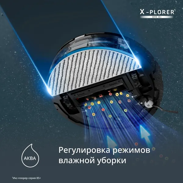 Робот-пылесос Tefal X-plorer Serie 85+ RG87D5WH- фото6