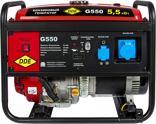Бензиновый генератор DDE G550 / 917-408- фото2