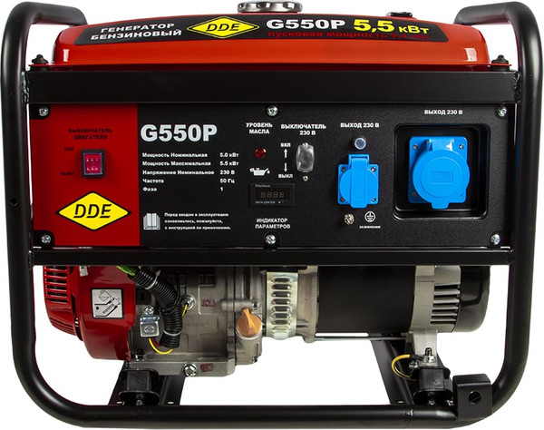 Бензиновый генератор DDE G550P / 919-990- фото3