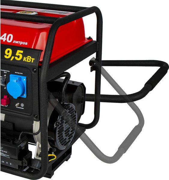 Бензиновый генератор DDE G950E / 921-374- фото3