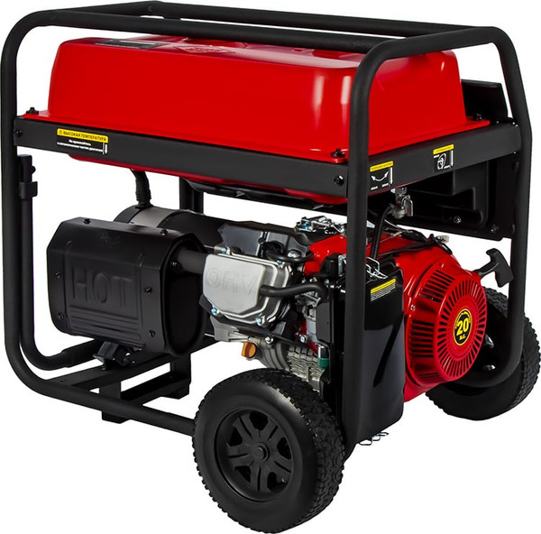 Бензиновый генератор DDE G950E / 921-374- фото6