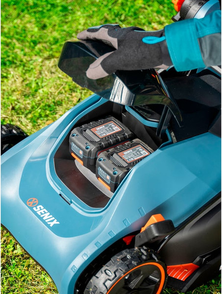 Газонокосилка аккумуляторная Senix 2X2 40В / LPSX2-M-EU-0- фото7