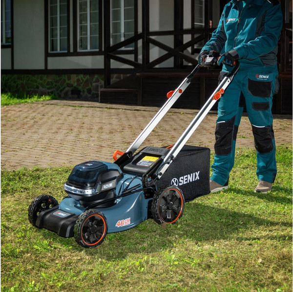 Газонокосилка аккумуляторная Senix 2X2 40В / LSSX2-H-EU-0- фото7