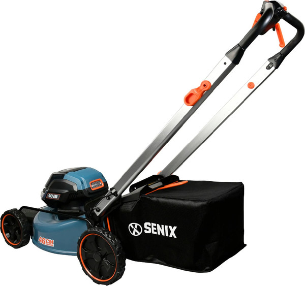 Газонокосилка аккумуляторная Senix 2X2 40В / LSSX2-H-EU- фото4