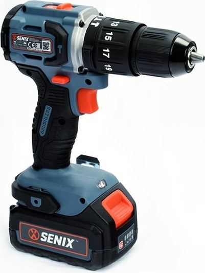 Аккумуляторная дрель-шуруповерт Senix X2 20В / PDHX2-M2-EU-0- фото3