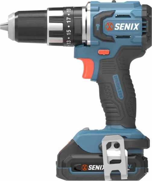 Аккумуляторная дрель-шуруповерт Senix X2 20В / PDHX2-M2-EU KIT- фото2