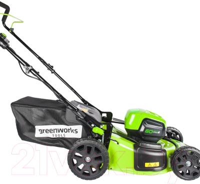 Газонокосилка электрическая Greenworks GD60LM46SP- фото3