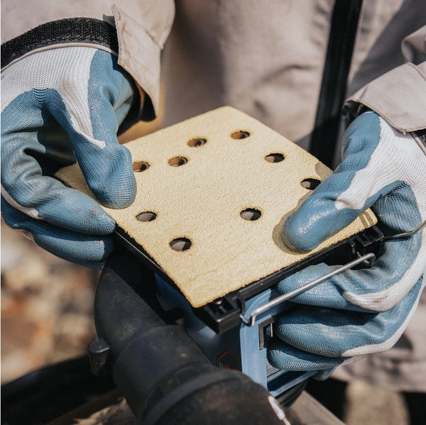 Вибрационная шлифовальная машина Senix X2 20В / PSX2-M2-EU- фото4