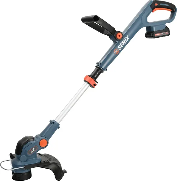 Триммер аккумуляторный Senix X2 20В / GTX2-M2-EU- фото