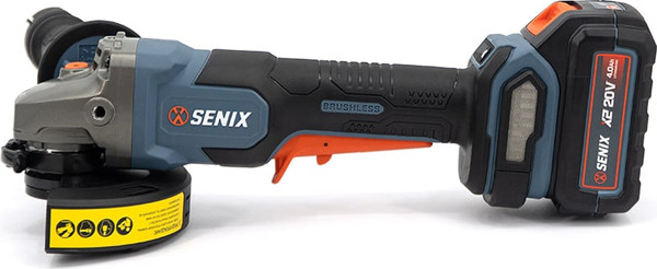 Угловая шлифовальная машина Senix X2 20В / PAX2-M2-EU- фото2