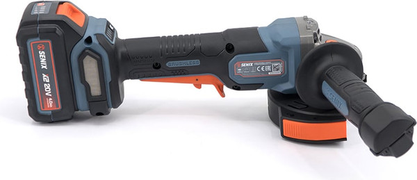 Угловая шлифовальная машина Senix X2 20В / PAX2-M2-EU- фото5