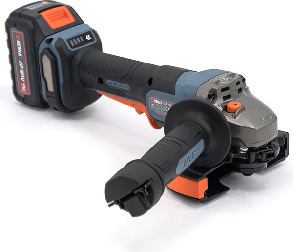 Угловая шлифовальная машина Senix X2 20В / PAX2-M2-EU- фото6