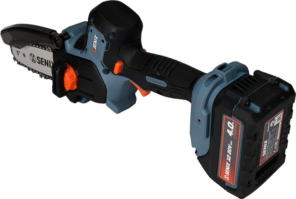 Пила цепная аккумуляторная Senix X2 18В / CSX2-M3-EU- фото4