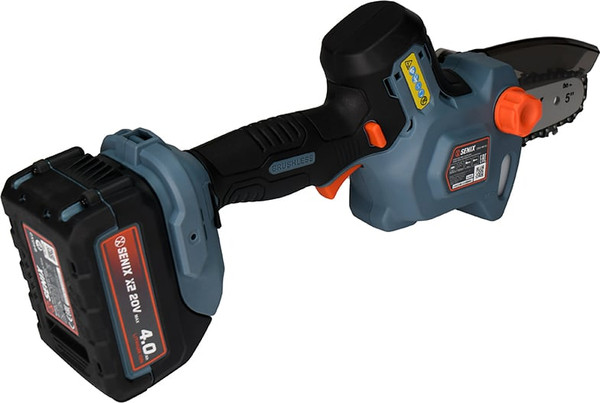 Пила цепная аккумуляторная Senix X2 18В / CSX2-M3-EU- фото5