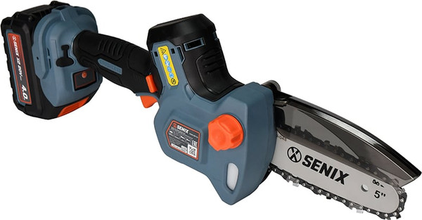 Пила цепная аккумуляторная Senix X2 18В / CSX2-M3-EU- фото7