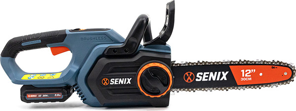 Пила цепная аккумуляторная Senix X2 18В / CSX2-M-EU- фото2